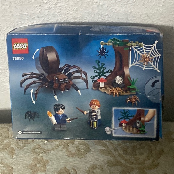 Harry potter Lego Aragog’s Lair+Funko class 9x5.5 Potions Hermione - Picture 2 of 8